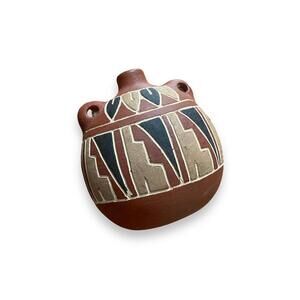 Native American Signed Miniature Pottery